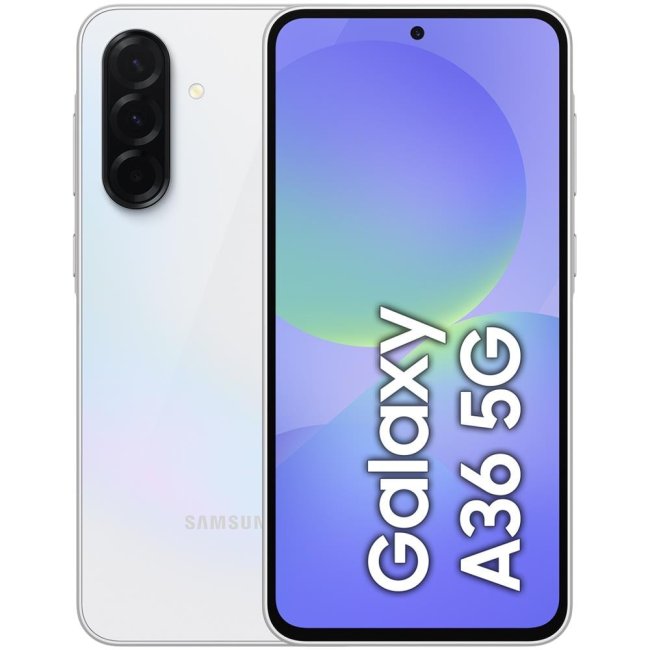 samsung galaxy a36 sm-a366 256gb 8gb ram 67 5g awesome white eu
