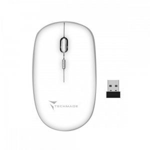 mouse wireless techmade 1600 dpi bianco