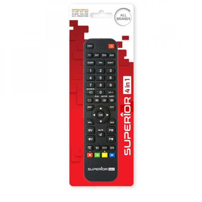telecomando universale superior 4 in 1 light
