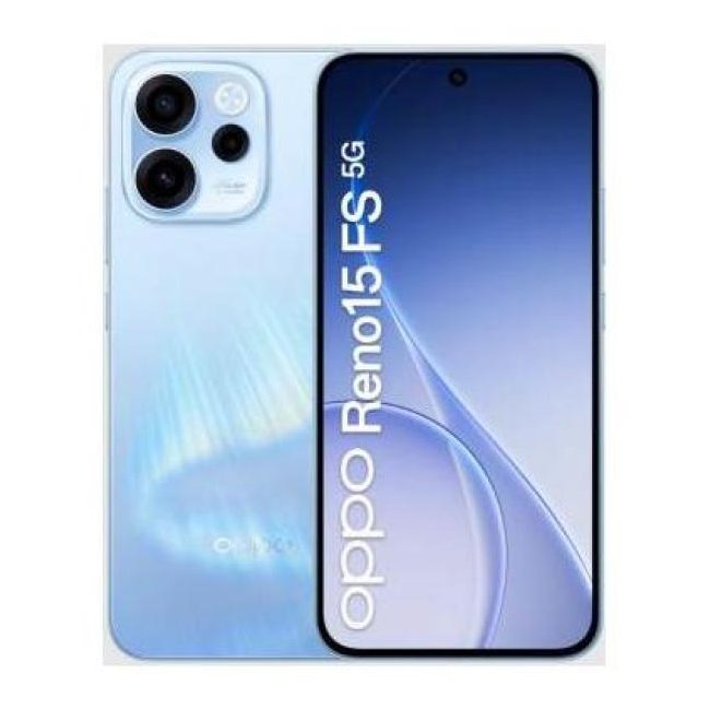 oppo reno 15fs 8 512gb 657 5g aurora blue ita