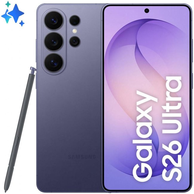 samsung galaxy s26 ultra 12 512gb 69 5g cobalt violet eu