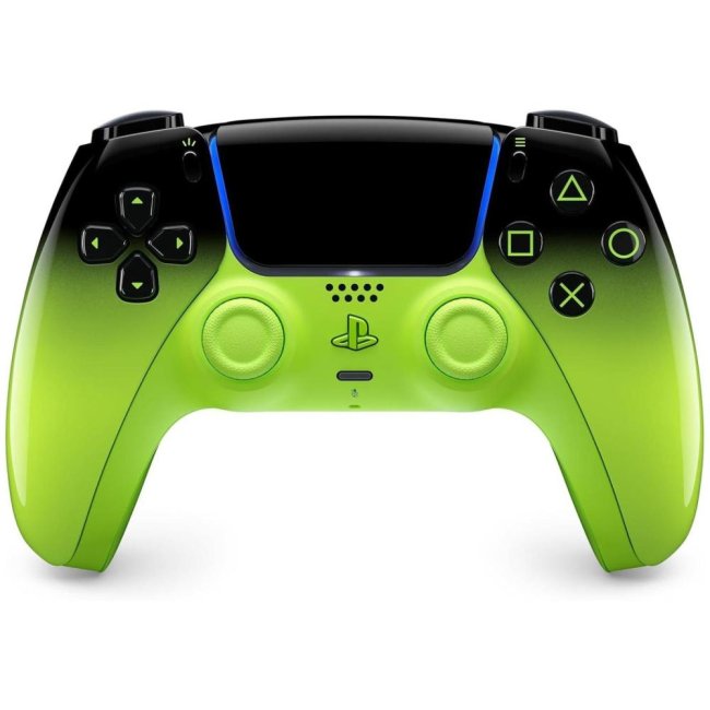 gamepad ps5 dualsense remix green