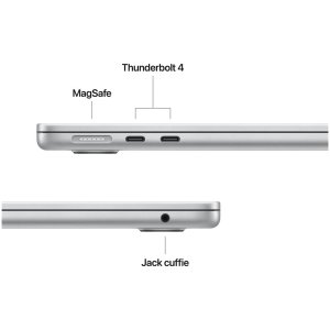 apple macbook air 2026 13 m5 10c8g 512gb 16gb ram silver mdh74ta