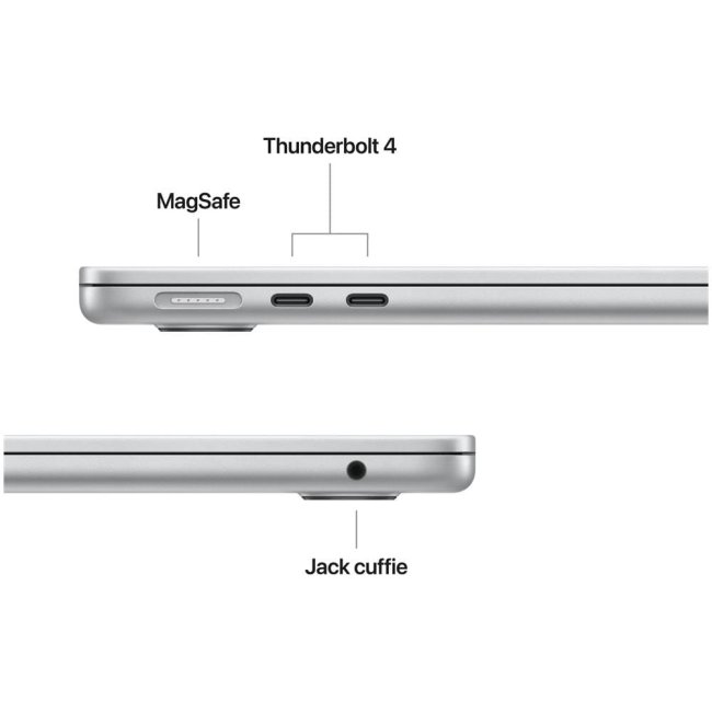apple macbook air 2026 13 m5 10c8g 512gb 16gb ram silver mdh74ta