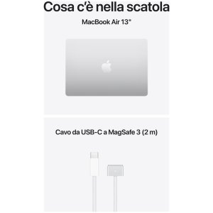 apple macbook air 2026 13 m5 10c8g 512gb 16gb ram silver mdh74ta