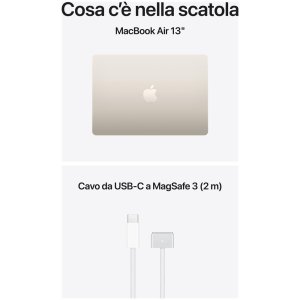 apple macbook air 2026 13 m5 10c8g 512gb 16gb ram starlight mdha4ta
