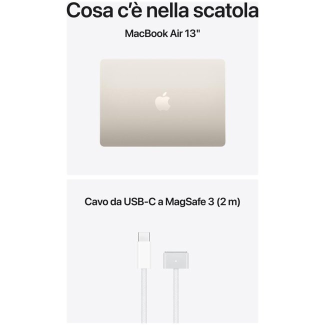 apple macbook air 2026 13 m5 10c8g 512gb 16gb ram starlight mdha4ta