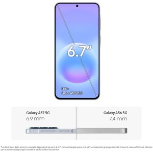 samsung galaxy a57 sm-a576b 128gb 8gb ram 67 5g awesome icyblue eu