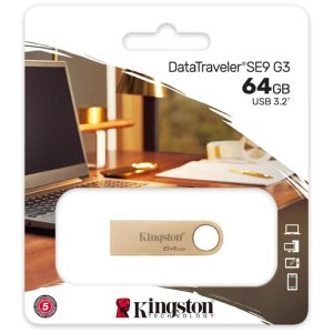 pendrive kingston usb-a 3264gb dtse9g364gb gold