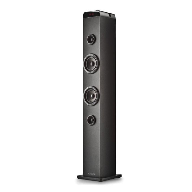 ngs speaker a torre sky charm pro bt usb radiofm aux 50w nera