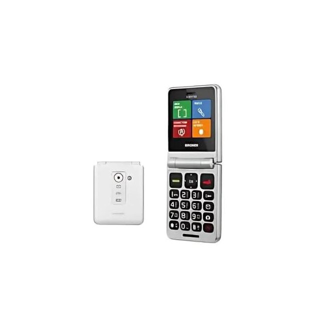 brondi flipper white metal dual sim ita