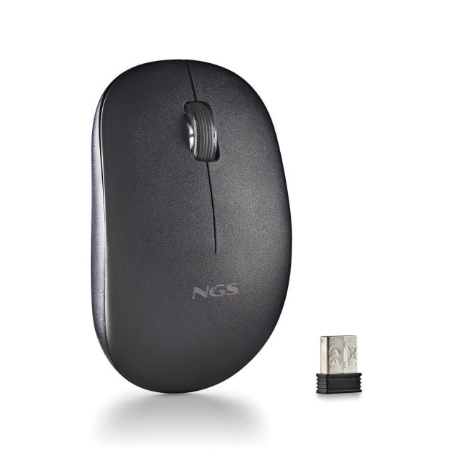 mouse wireless ngs fog pro 1000dpi 2tasti black