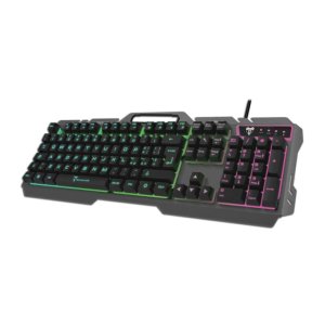 tastiera gaming techmade meccanica rgb black