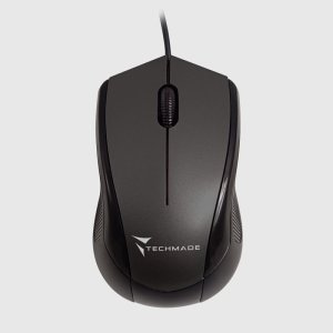 mouse ottico techmade usb con filo tm-xj15 black