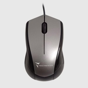 mouse ottico techmade usb con filo tm-xj15 grey
