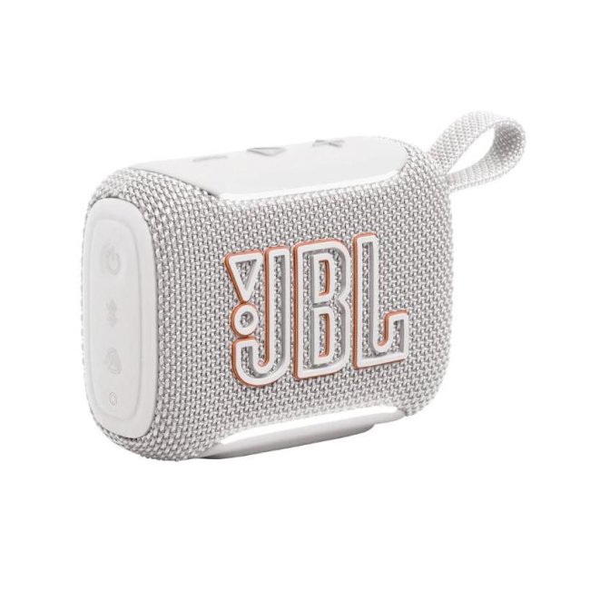 jbl go5 portable bt speaker white