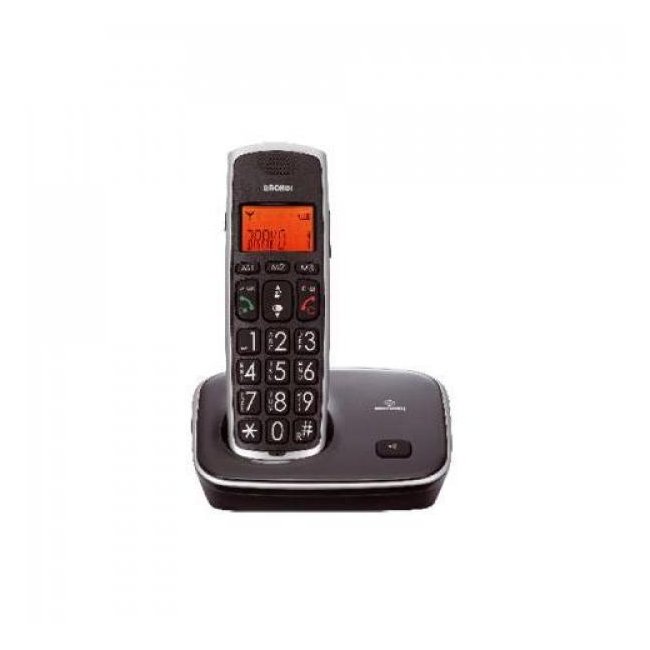 telefono cordless brondi bravo gold 2 nero