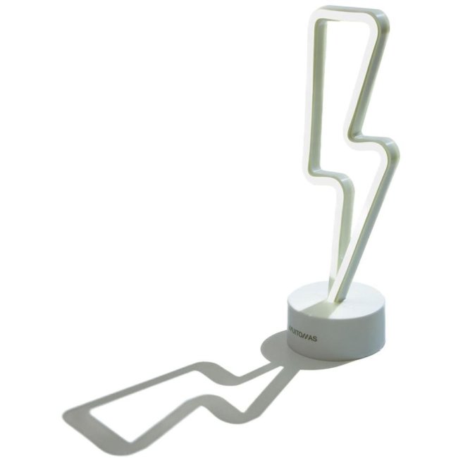 lampada muitomas led neon bolt type-c bianco