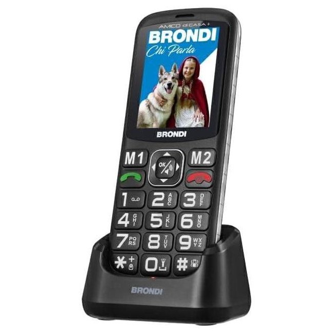 brondi amico di casa  black dual sim ita