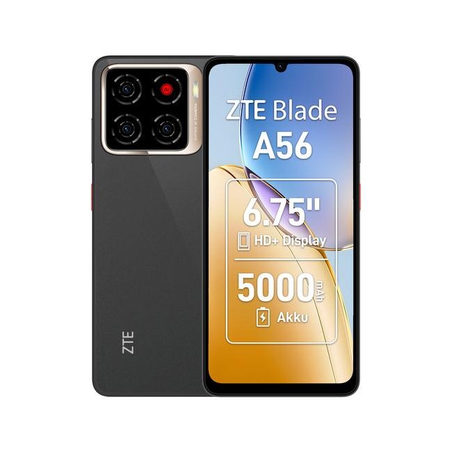 zte blade a56 128gb 4gb ram 675 4g celestial black eu
