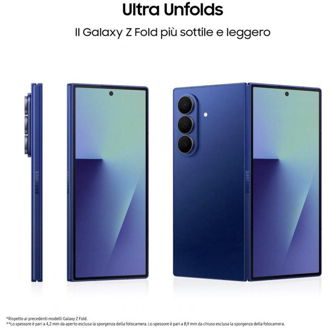 samsung galaxy z fold 7 sm-f966b 12 512gb 8 5g silver shadow eu