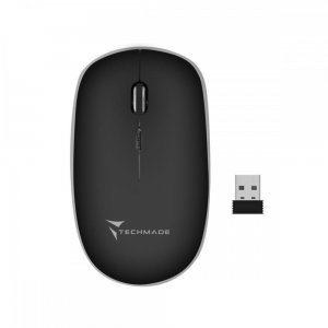 mouse wireless techmade 1600 dpi nero