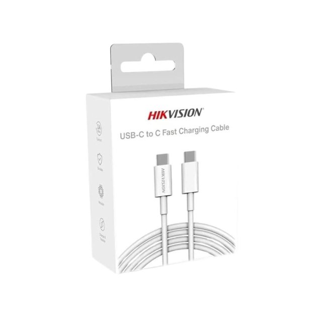 hikvision cavo usb-c a usb-c 1m 3a60w white