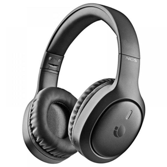 cuffie bluetooth ngs  mic artica tempest pieghevoli black