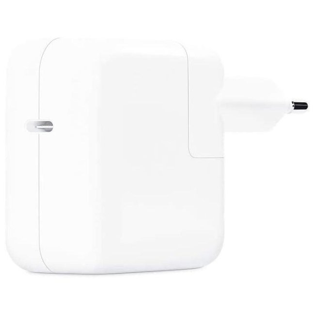 caricatore apple 30w usb-c iphone ipad macbook my1w2zma