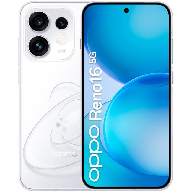 oppo reno 16 8 512gb 632 5g pop white ita