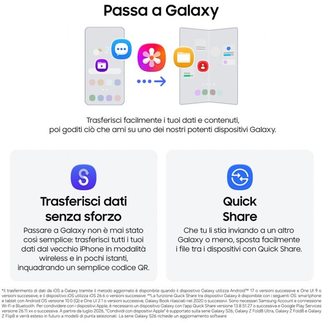 samsung galaxy z fold 8 ultra sm-f976b 76 12 512gb graphite ita
