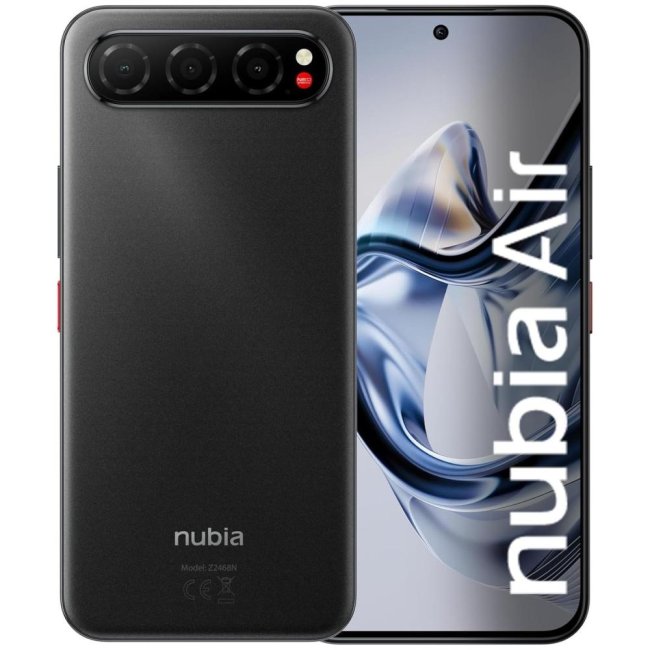 zte nubia air 8 512gb 6785g titanium black wind3