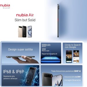 zte nubia air 8 512gb 6785g titanium black wind3