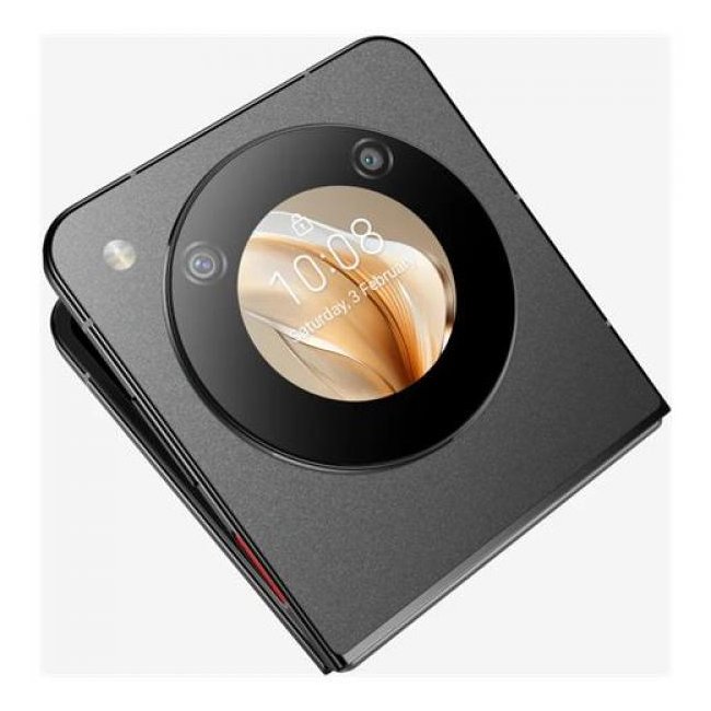 zte nubia flip 256gb 8gb ram 695g cosmic black wind3