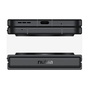 zte nubia flip 256gb 8gb ram 695g cosmic black wind3