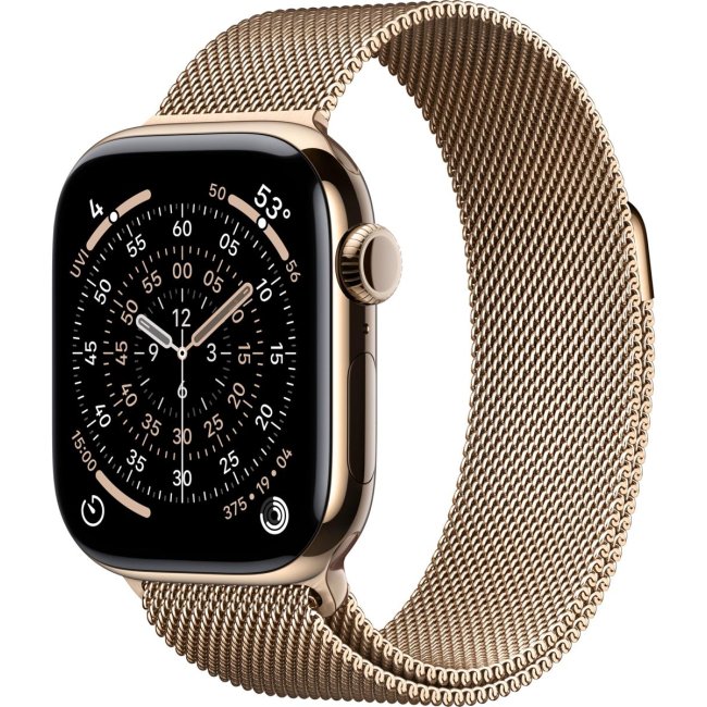 apple watch serie 11 cell 42mm tcgold loop milanese mf8y4qla