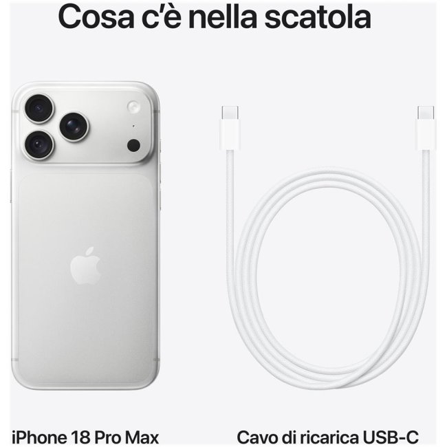 apple iphone 18 pro max 2tb 69 silver mjy34sxa