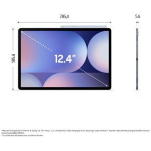 samsung galaxy tab s10  sm-x826 12 256gb 124 moonstone grey 5g eu
