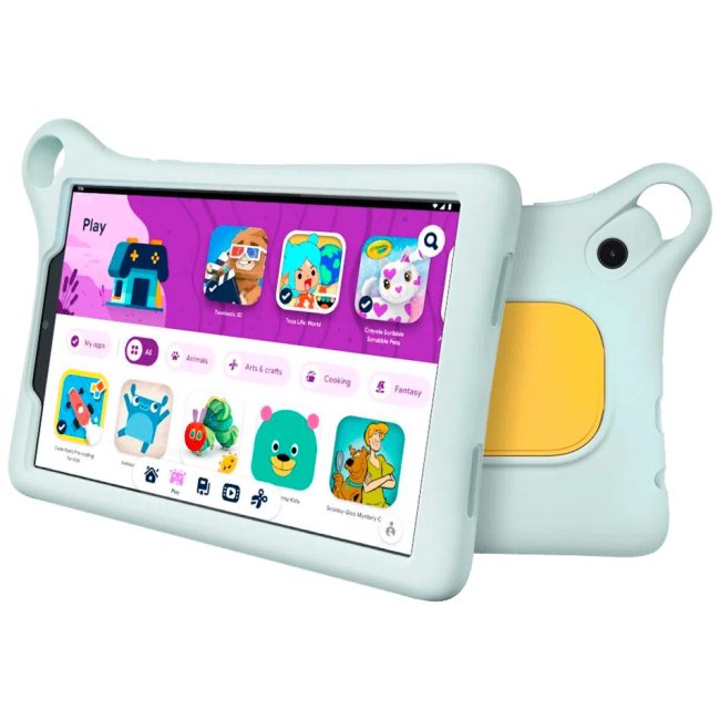 tcl tablet kids tkee mid 832gb 2gb ram wifi   cover   pen ethereal sky