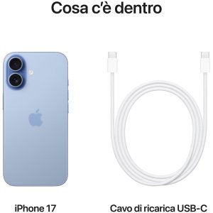 apple iphone 17 256gb 63 mist blue mg6l4sxa