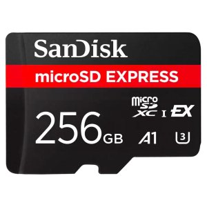 sandisk express microsd 256gb a1 uhs-i e uhs-ii 210mbs for switch2