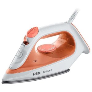 ferro da stiro braun texstyle si1009or 220ml 1900w orange white
