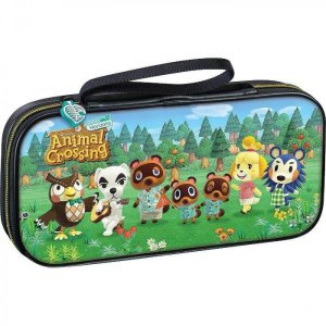 switch bigben custodia di trasporto rigida animal crossing