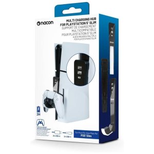 ps5 nacon base di ricarica dual senseedge   hub usb