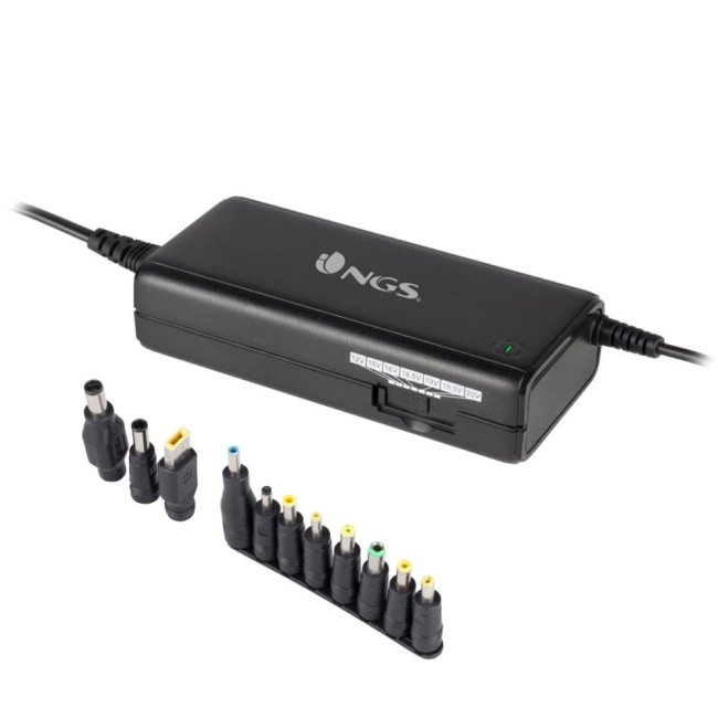 alimentatore ngs universale ban fino a 90w protezioni 11 adattatori