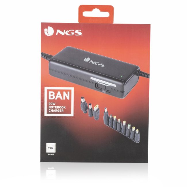 alimentatore ngs universale ban fino a 90w protezioni 11 adattatori
