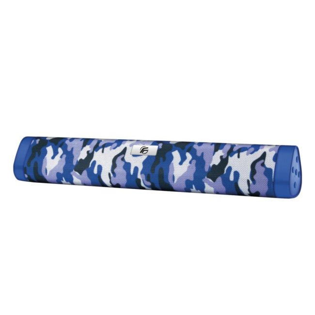 speaker bt fenner tech a15 10wbt50tf cardusbfmaux blue camo