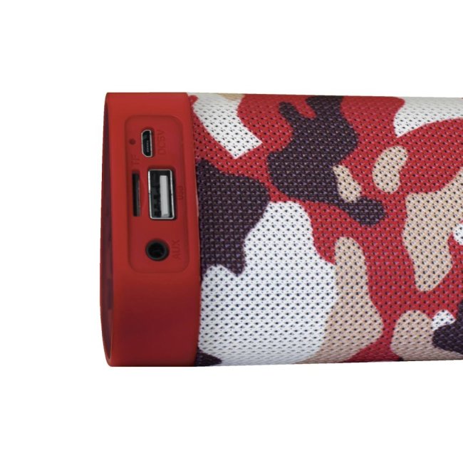 speaker bt fenner tech a15 10wbt50tf cardusbfmaux red camo