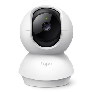 tp link smart camera indoor tc71 2k wifi 360 white