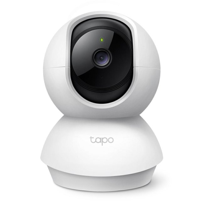 tp link smart camera indoor tc71 2k wifi 360 white